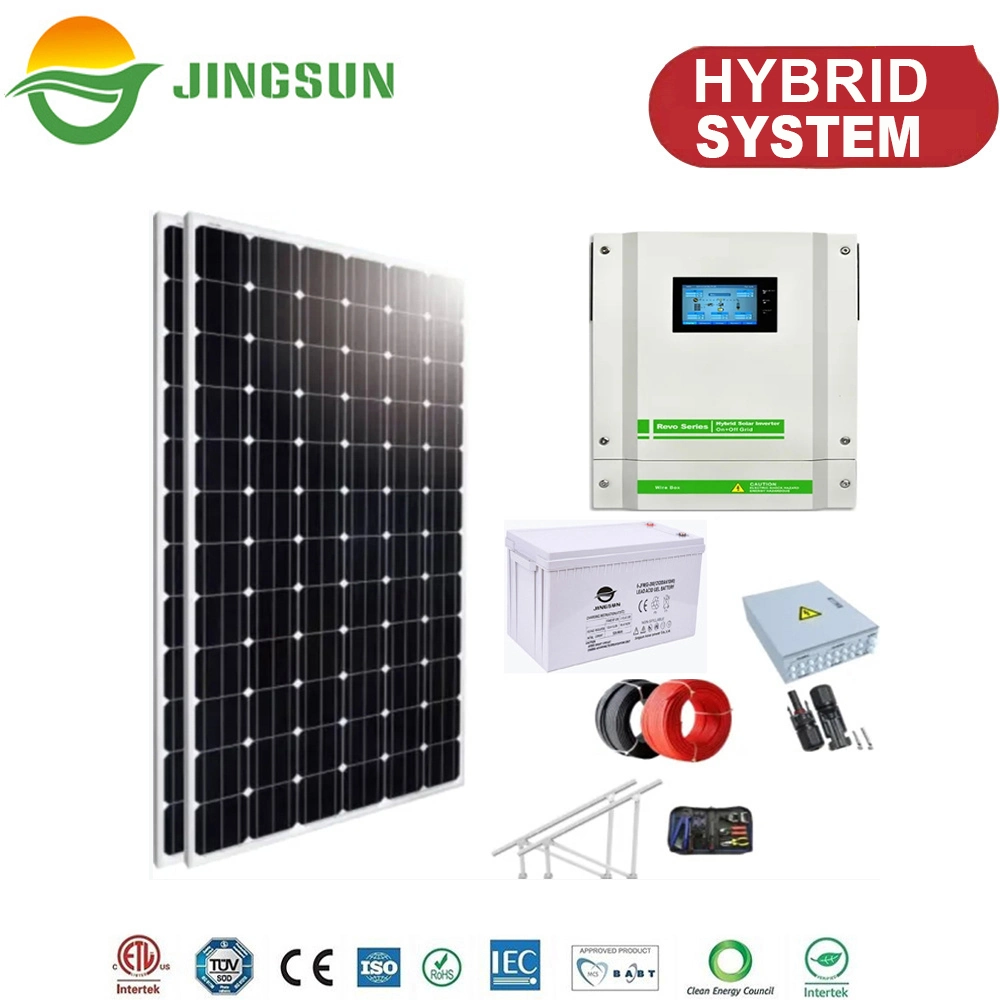 Portable Home Product Full Hybrid Inverter Solar Energy Panel System