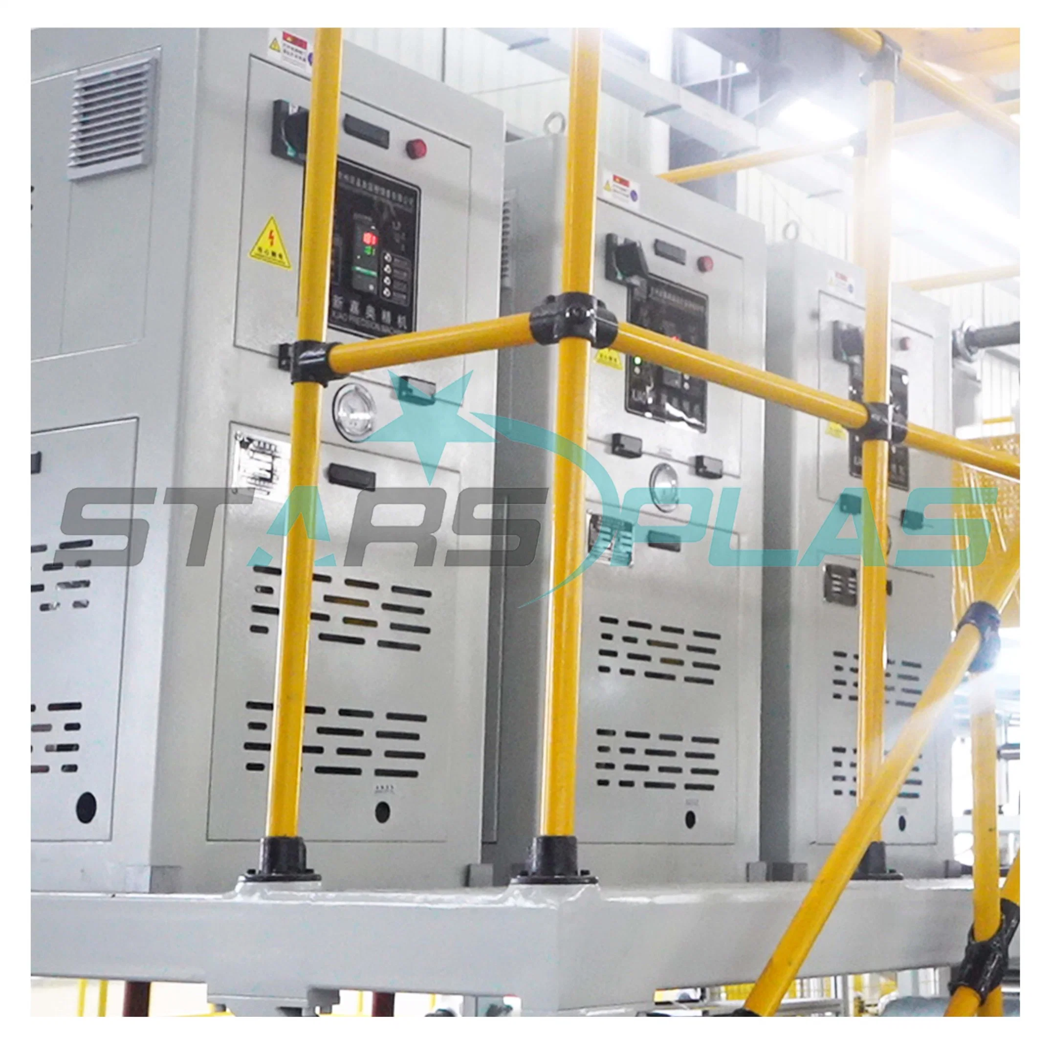 High Level of Automation Spc Flooring Extrusion with High Capacity, Thickness Control, and Precision Control. T-Die Spc Rigid Core Production Line