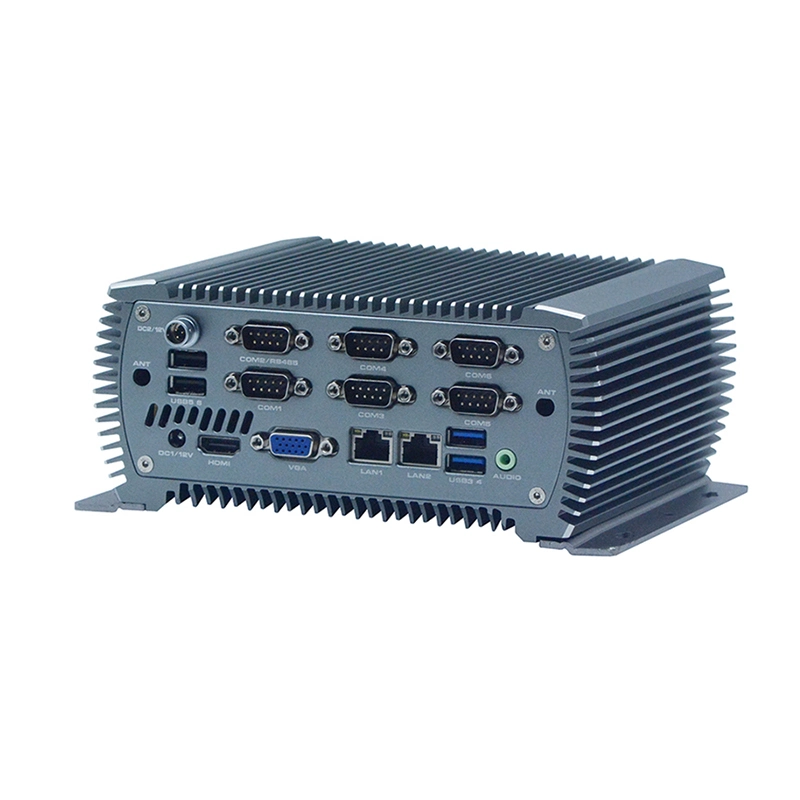 Intel 3855u Dual LAN 6 RS232 6 USB Embedded Industrial PC Computer