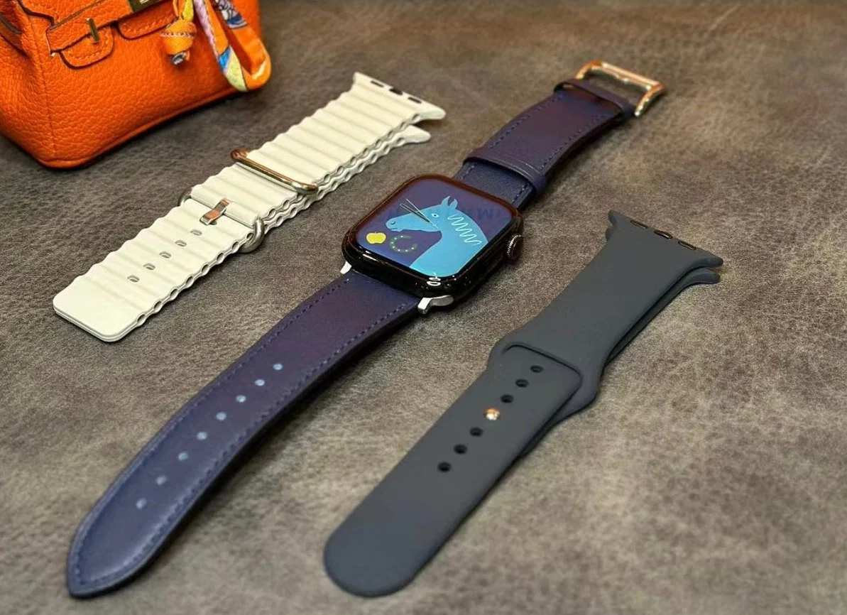 Для Apple Smart Watch Series для iOS IP Herm ES Watch 1: 1 Copy 45 mm Fitness Her MES Watch