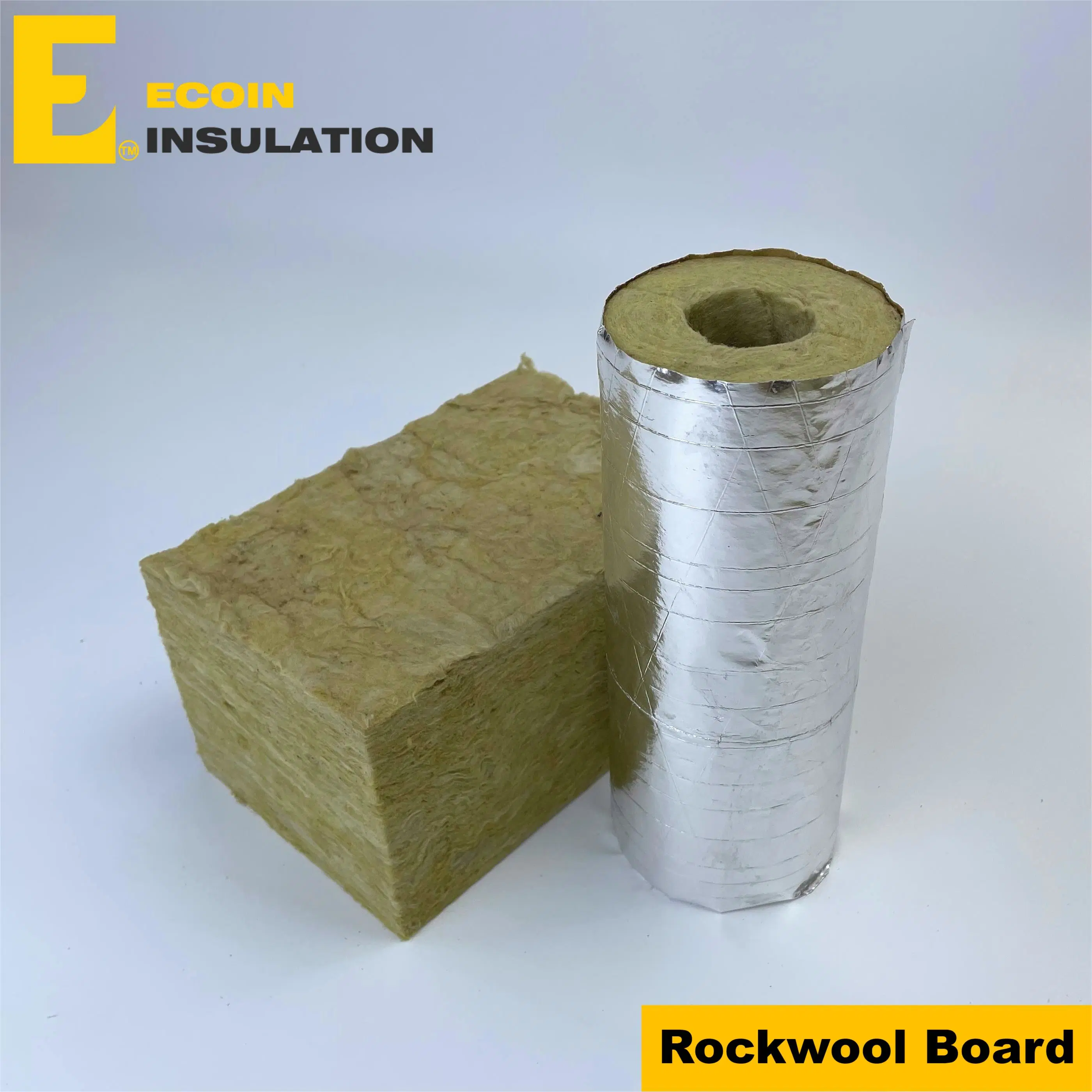 Sound Absorbing and Insulating Thermal Acoustic Board Stone Wool Board Waterproof Heat Insulation Material