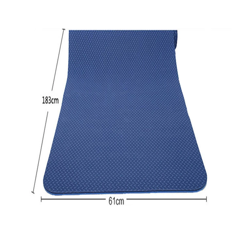 Tapis de Yoga de pliage Pan MAT Tapis de plancher de la vente directe d'usine écologique aucune odeur particulière TPE Sports antiglisse