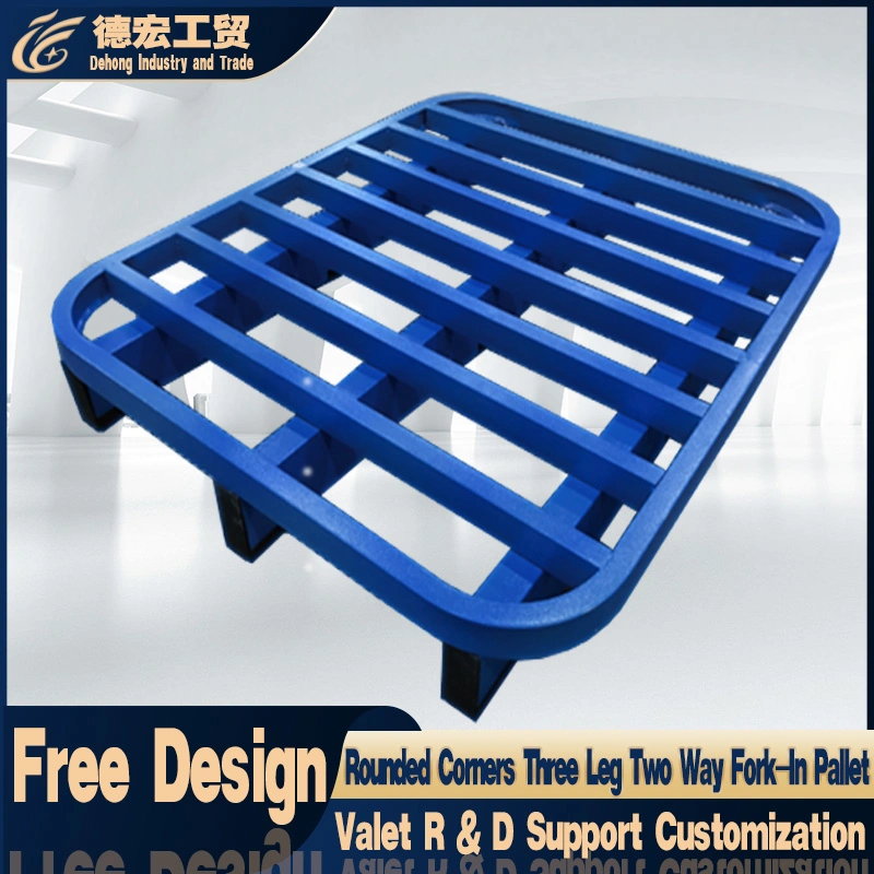 Heavy Duty Rack Pallet Metal Tray OEM Colorful Euro Steek Pallet Rackable Warehouse Storage Pallet