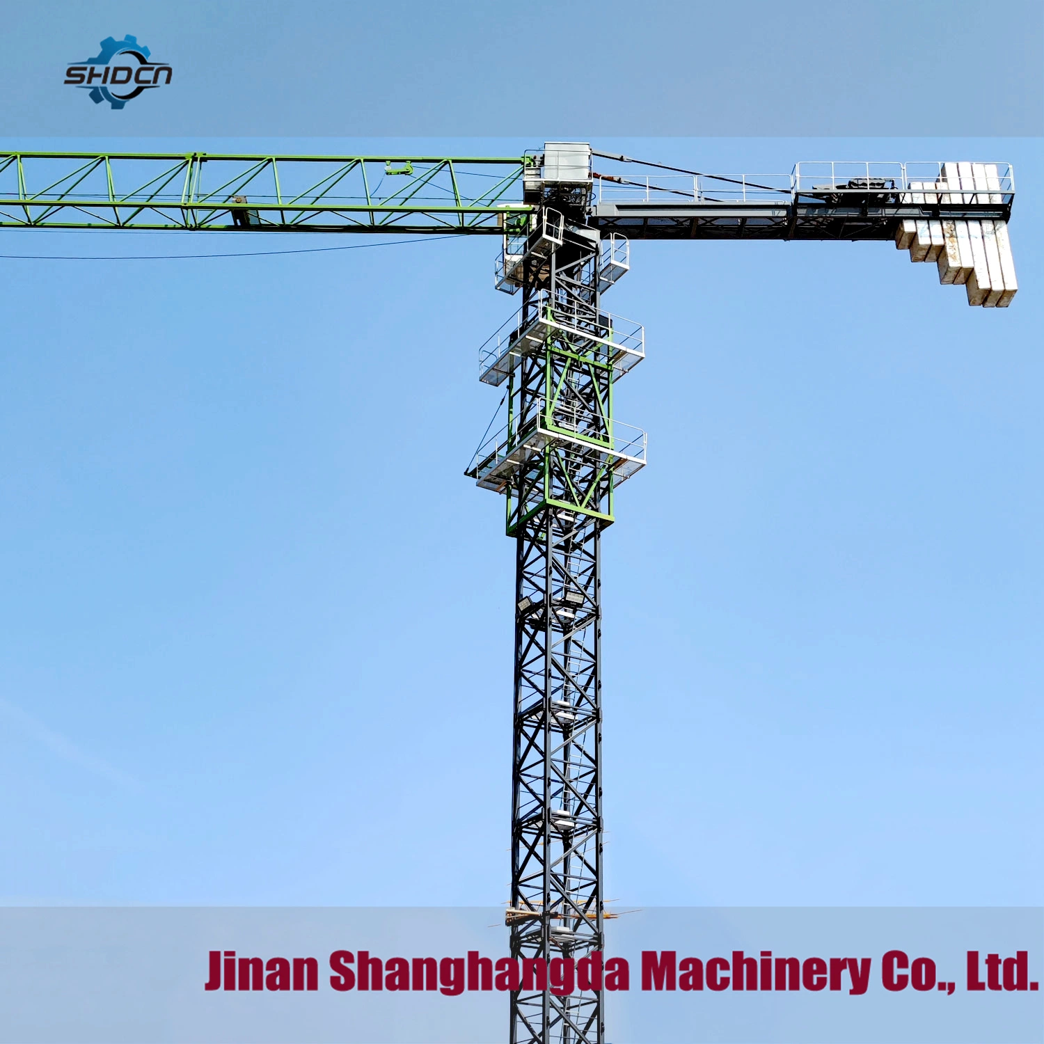 Construction Building Equipment Qtp-7030-16t Tower Crane