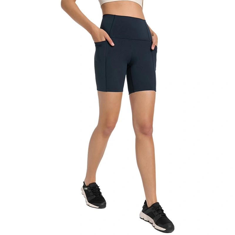Xsunwing Xsunwing Durazno perfecta Hip Yoga Pantalones Shorts cintura alta adelgaza leotardos sexy ropa deportiva gimnasio cortos