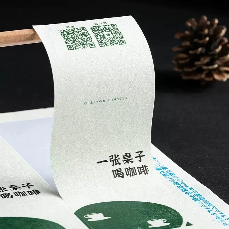 Art Special Paper Label Custom Printing Colorful Labels with Luxury Texture Surface