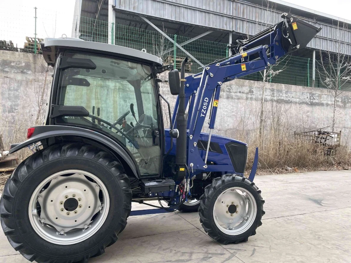 Agri Tracking 100HP 110HP 120HP 4WD Euro Five Engine Agricultural Farm Tractor with Front End Loader