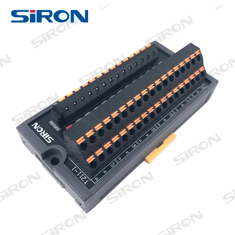 Siron T211-1 Terminal Block Breakout Board 12 Groups of 3p Interfaces Input/Output Connection Terminals