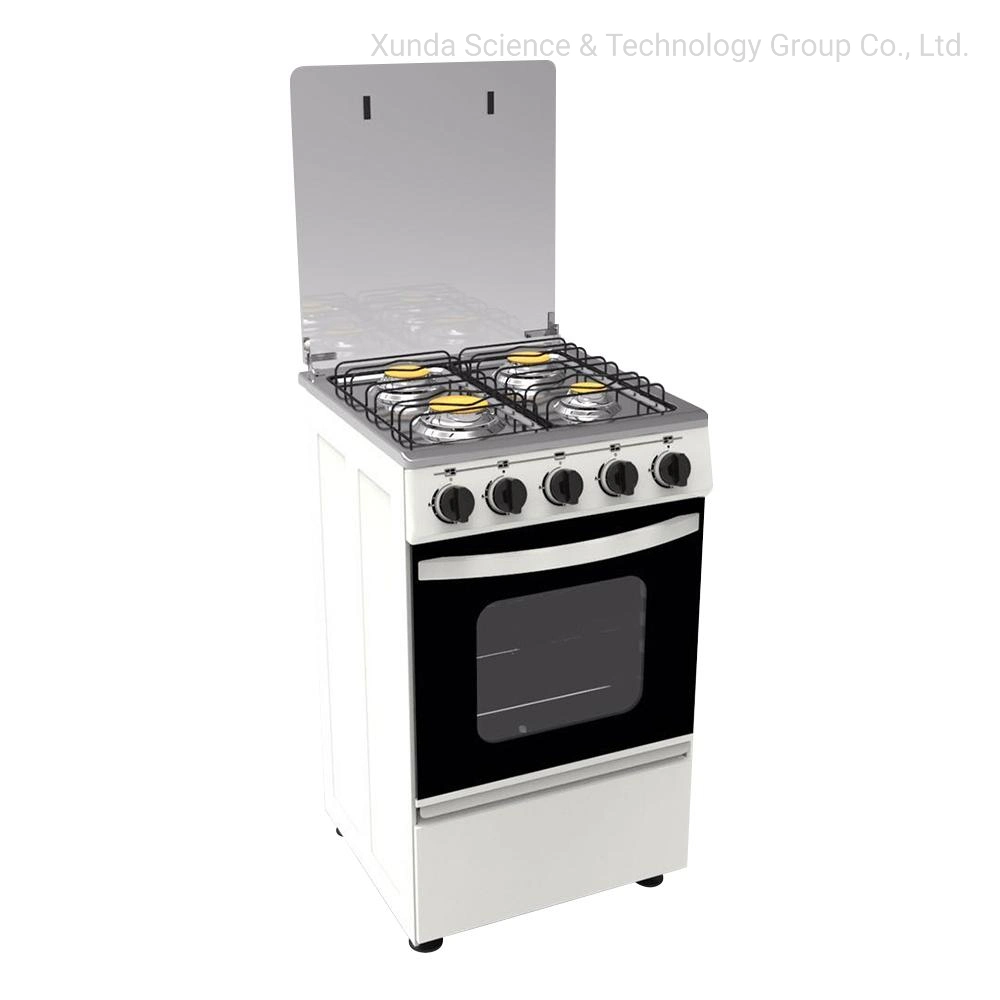 Best Seller 500mm Economic Whilte/ Black Freestanding Gas Range Cooker Gas Tops with Oven