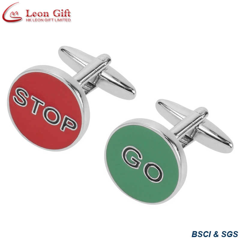 Custom Logo Fashion Souvenir Clothing Decoration Business Men Classic Cufflink High Quality Shirt Metal Cufflinks