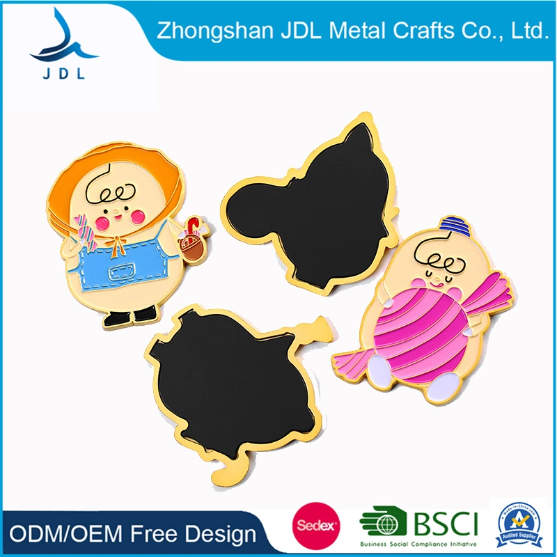 Custom Promotional Gift 3D Epoxy Fridge Magnet Metal Craft for Home Decorations