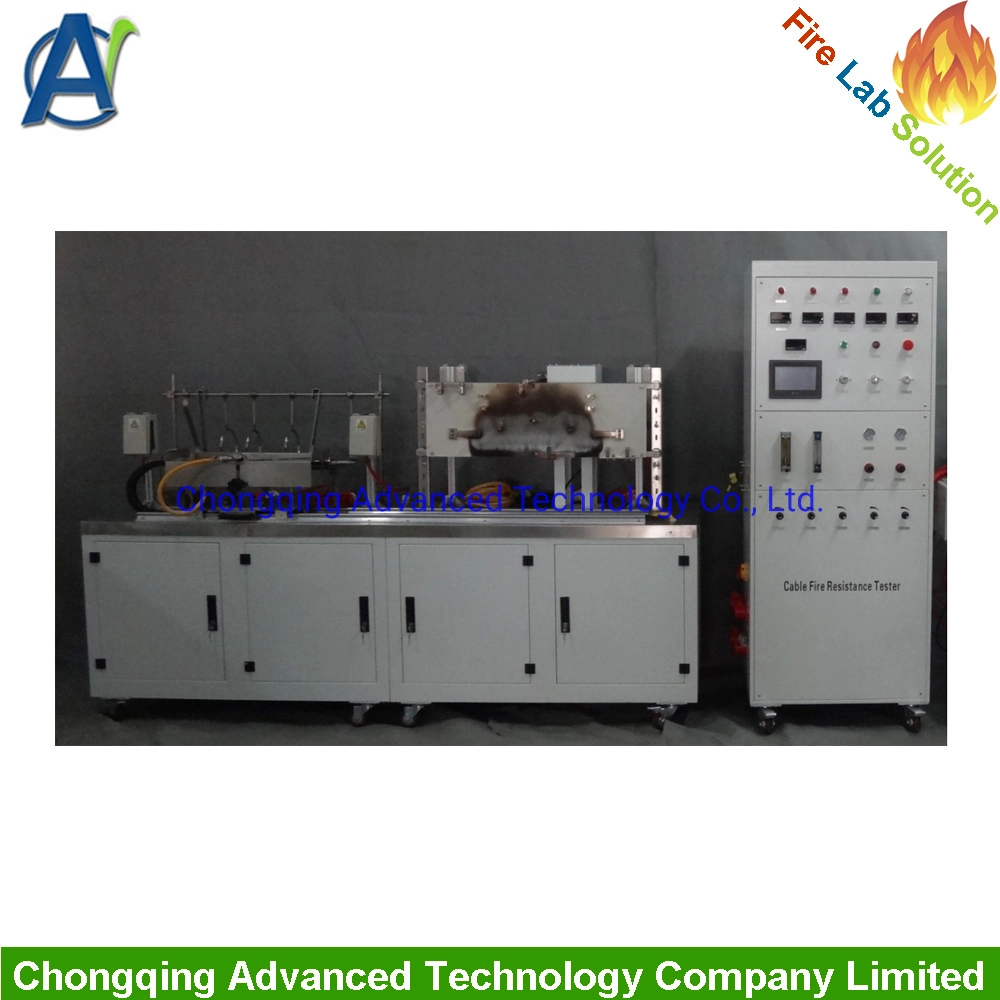 IEC 60331 Fire Resistance, mechanical Shock and Water Spray Testing Equipment for Cables and Wires