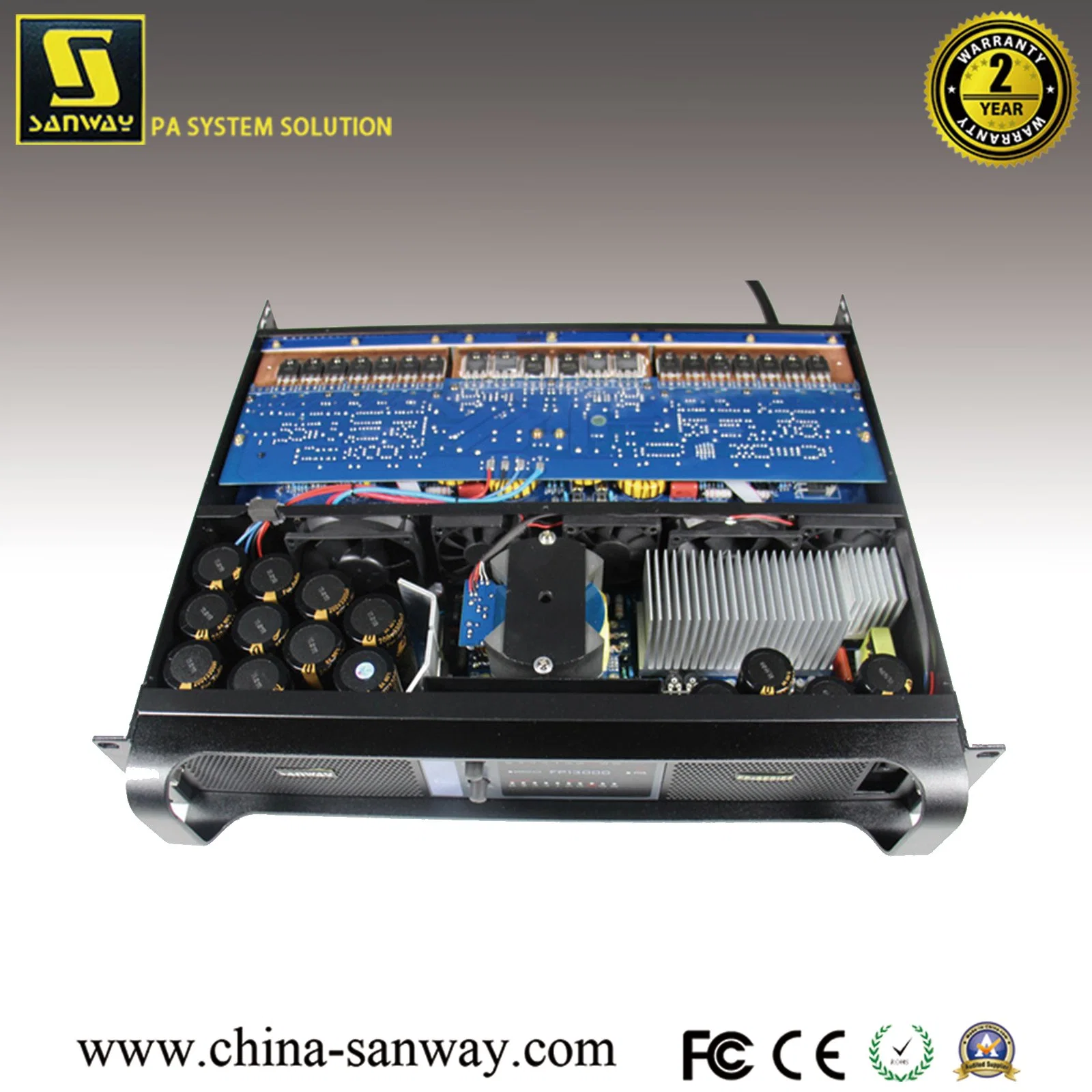 Sanway Power Amplifier Digital Professional Audio (FP7000)