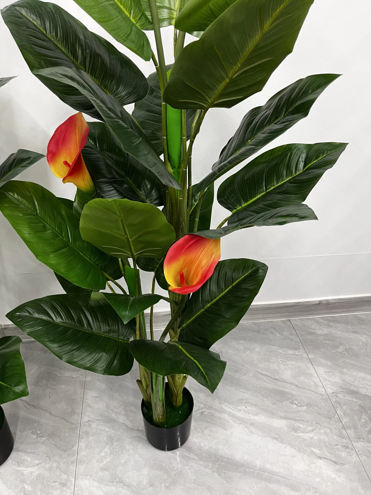 Beautiful Three-Pole Calla Lily Can Be Customized, Artificial and Decorative Plant Flower Tree