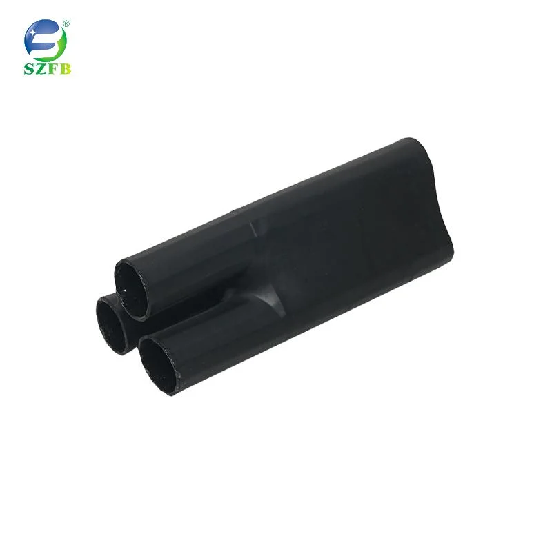 Heat Shrink Cable Breakout 3 Cores Black PE Material Glueing