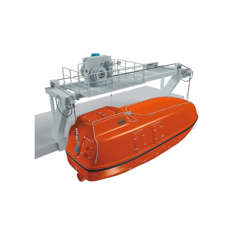 Tempsc Totally Enclosed Motor-Propelled Survival Craft with Davit