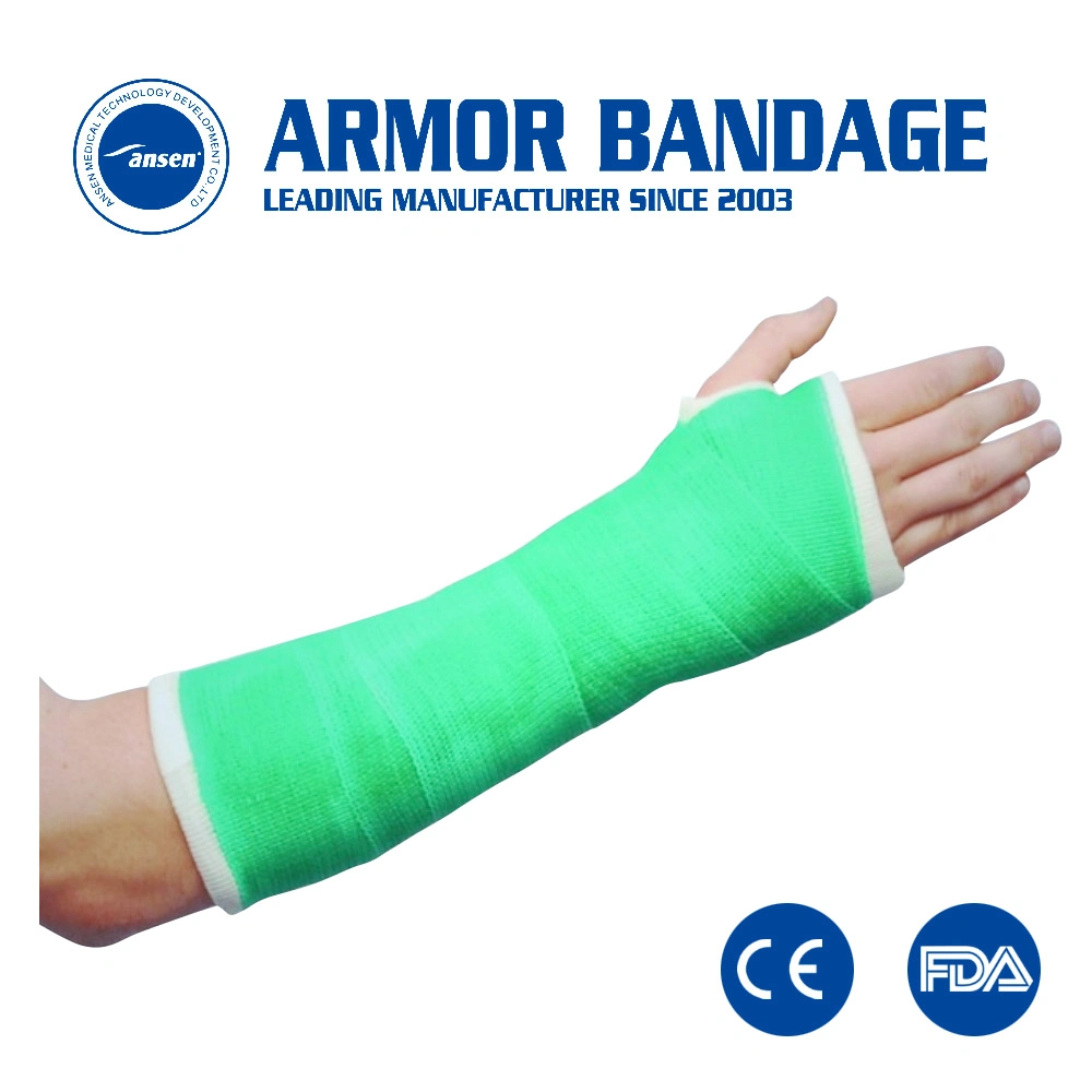 Wrist Arm Ankle Cast Cover Orthopedic Fiberglass Casting Tape Fiberglass Bandage Medical Supplies Medical Bandages