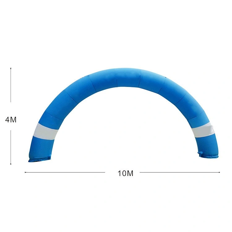 Outdoor Full Print Rainbow Waterproof Sports Inflatable Arch for Race