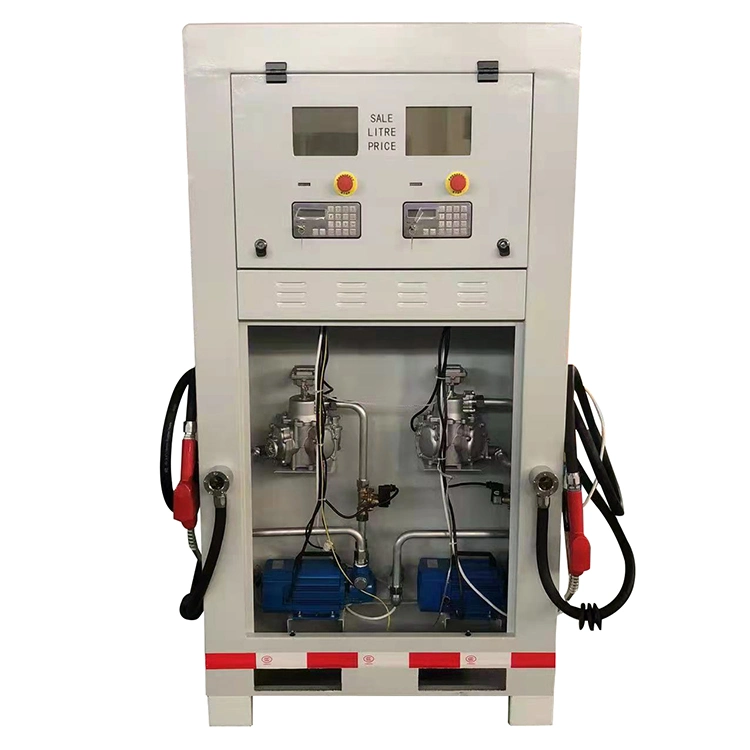 Zcheng 1000L 2000L 3000L Mobile Mini Tank avec Distributeur de Carburant Station-service mobile.