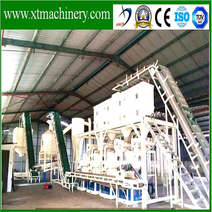 Environmental Friendly, Coal Fuel Replacement Wood Pellet Press Mill