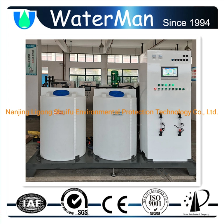 Chlorine Dioxide Generator 500g/H Autocontrol with PLC