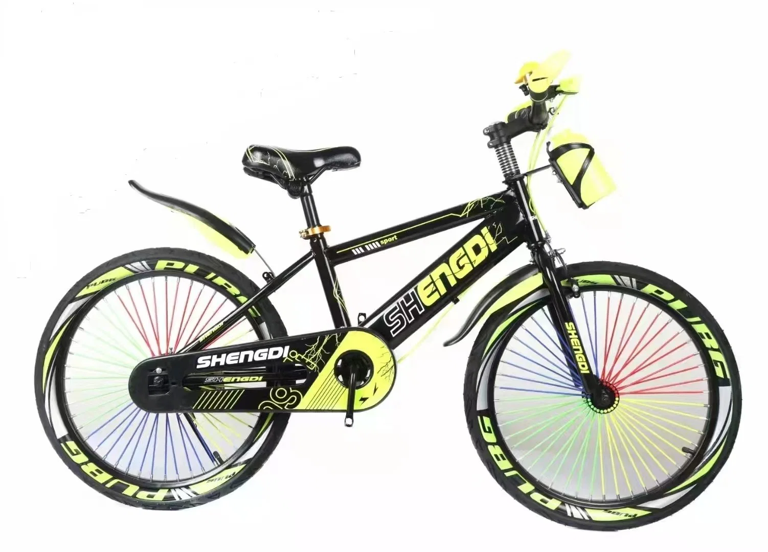 Children Boys Girls Adult Road Racing Mountain Bike Bicycle Aluminum Steel Material (12 "-28")