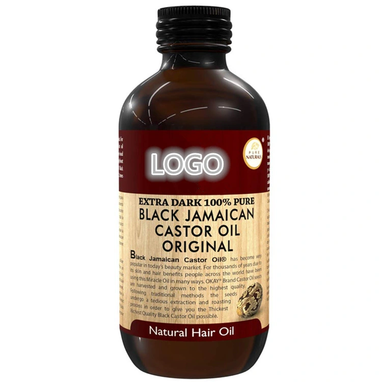 زيت شعر زيت Castor Oil الأسود الطبيعي 100% من زيت Castor Oil الأسود الطبيعي