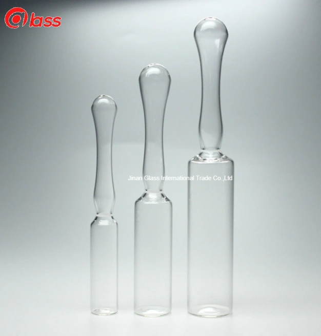 High Borosilicate USP النوع I ISO شكل C 1-10ml بني مصد زجاجي للحقن