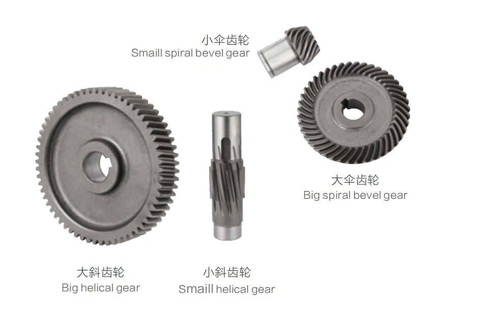 9 Spline Bevel Gears for Paddle Wheel Aerator