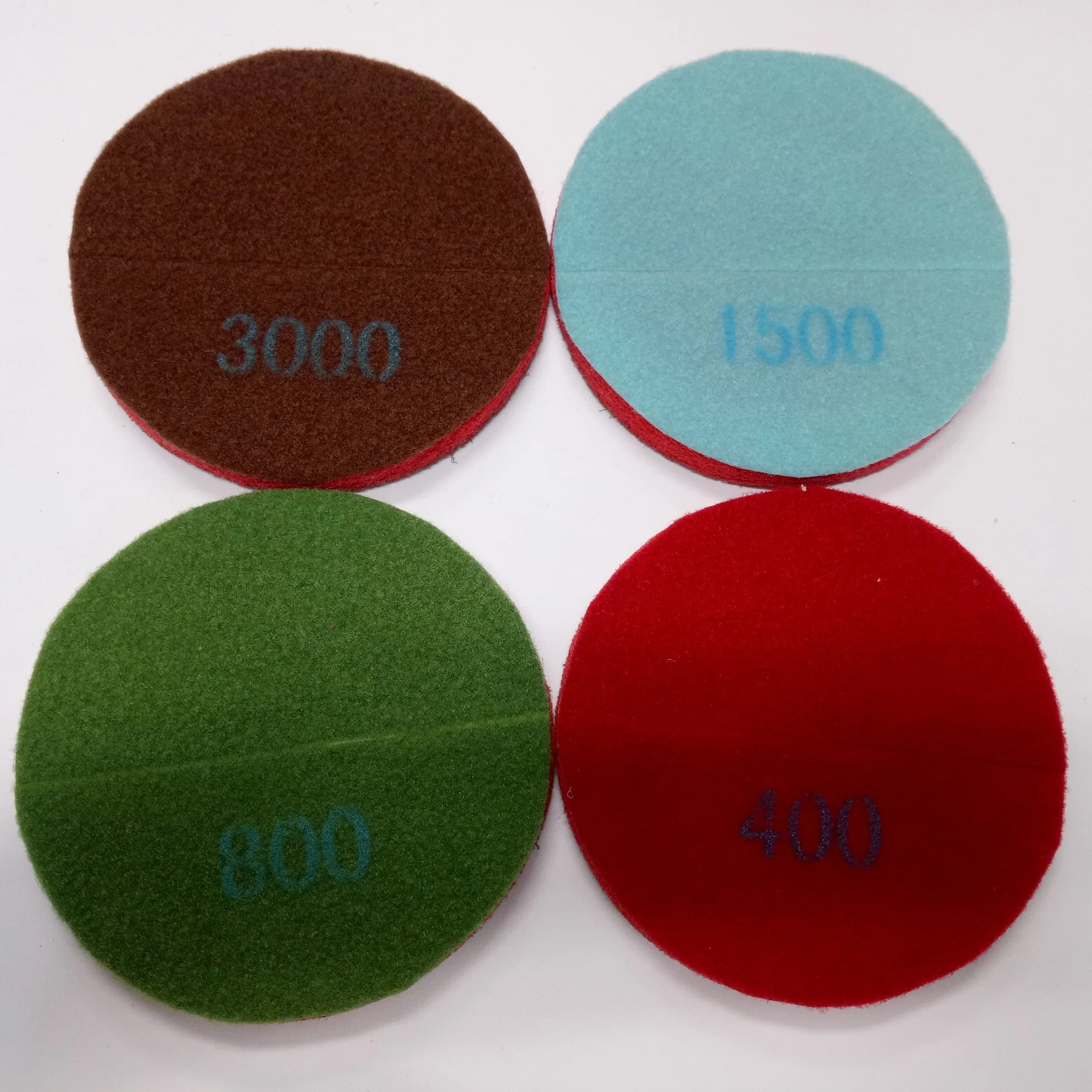 Large Size 17 Inch Concrete Stone Floor Cleaning Diamond Polishing Pads