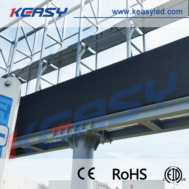 P10 SMD Front Service Panel Full Color Outdoor LED Display Screen