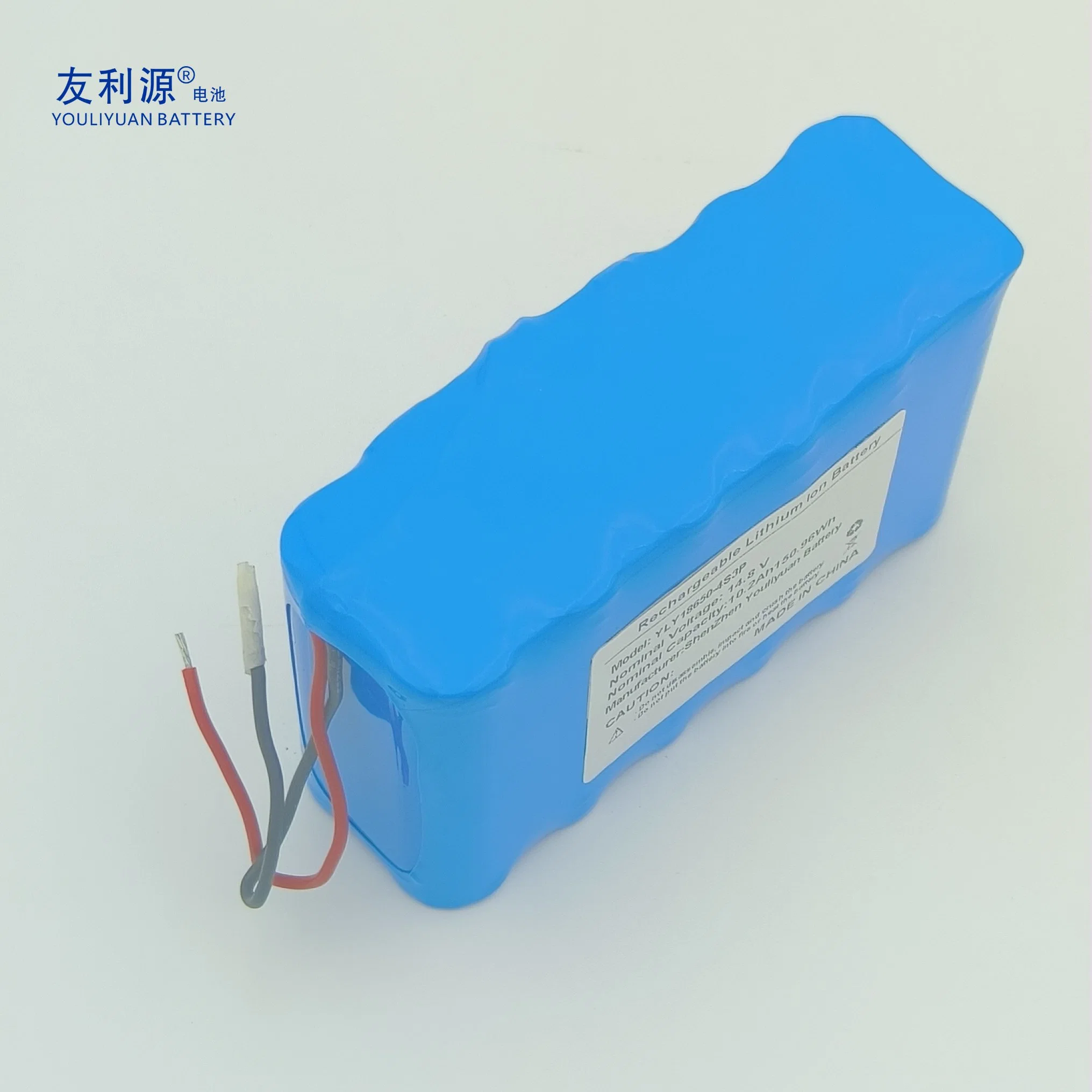 Manufacturer Factory High Capacity Cell 3400mAh 18650 4s3p 14.8V 10.2ah 150.96wh with BMS/PCB and Lead Wire for Solar LED Light/Massage Gun