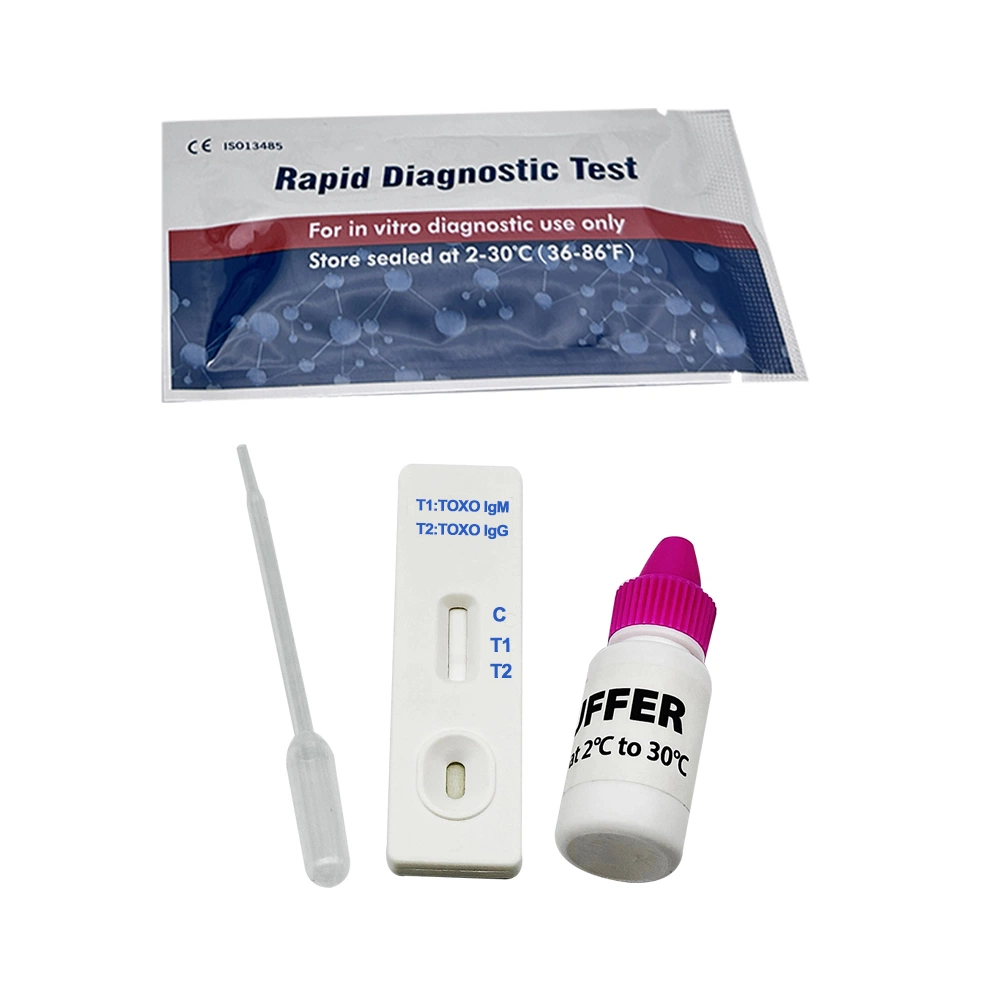 Kit de detección rápida de anticuerpos IgM anti-toxo IgG