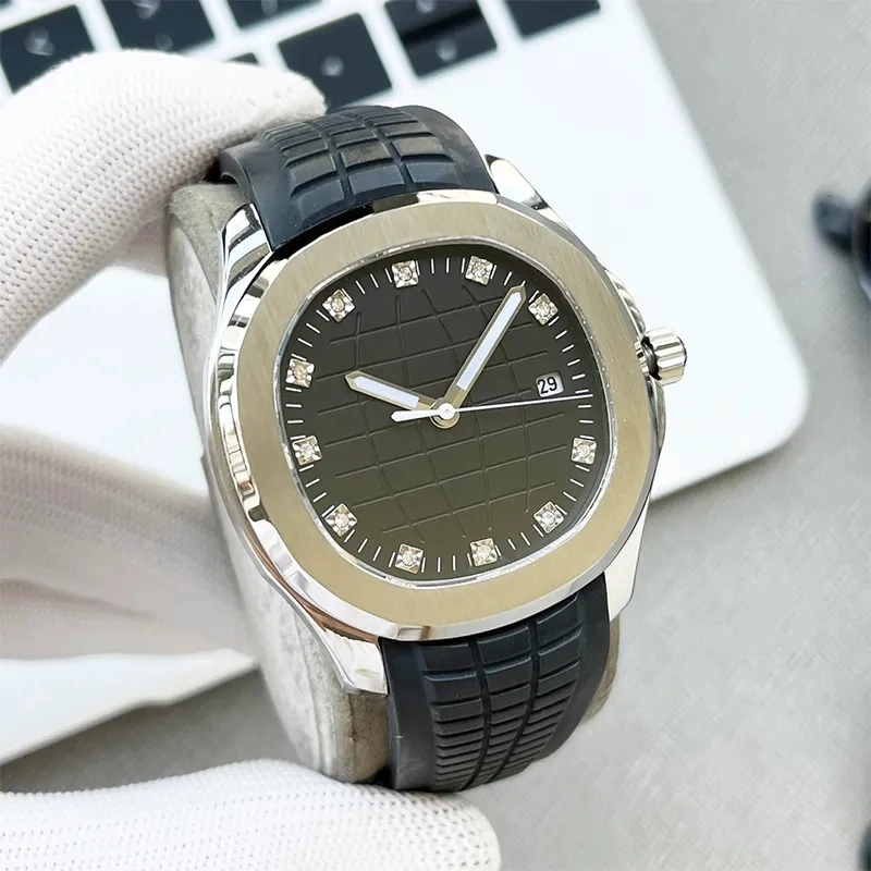 Hot Sale Mens Watch Wristwatch Mechanical Movement Designer Rubber Strap Sapphire Waterproof Montre De Luxe 40mm Gift Watches Cheapest Wholesale