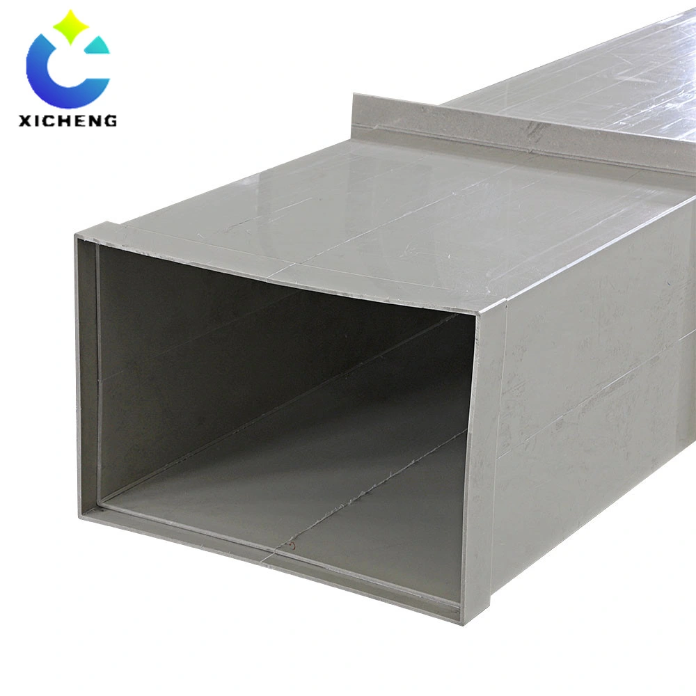 High quality/High cost performance  Square Round Plastic Pipe for Ventilation System