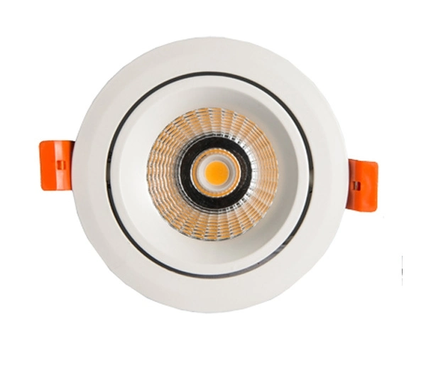 Lámpara COB empotrada regulable Mini LED de alta calidad para interiores atenuables Luz