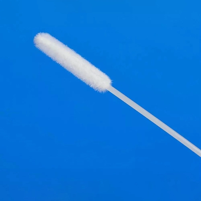 Disposable Sterile Specimen Collection Sampling Flocked Nylon Swabs