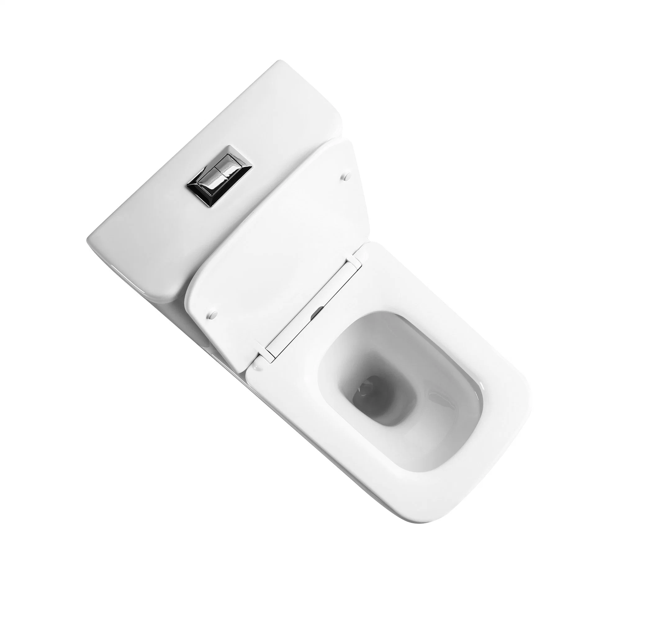 Ovs CE White Sanitary Wares Wc 2 Piece Toilets Bathroom Ceramic Washdown Two Piece Toilet for Toilet Bathroom