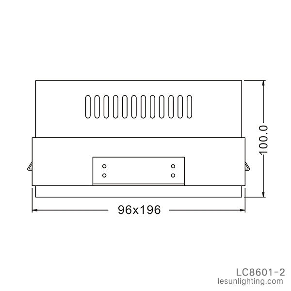 Hot Sales Double Heads 2*12W LED Recessed Downlights Ceiling Lamp LC8601-2