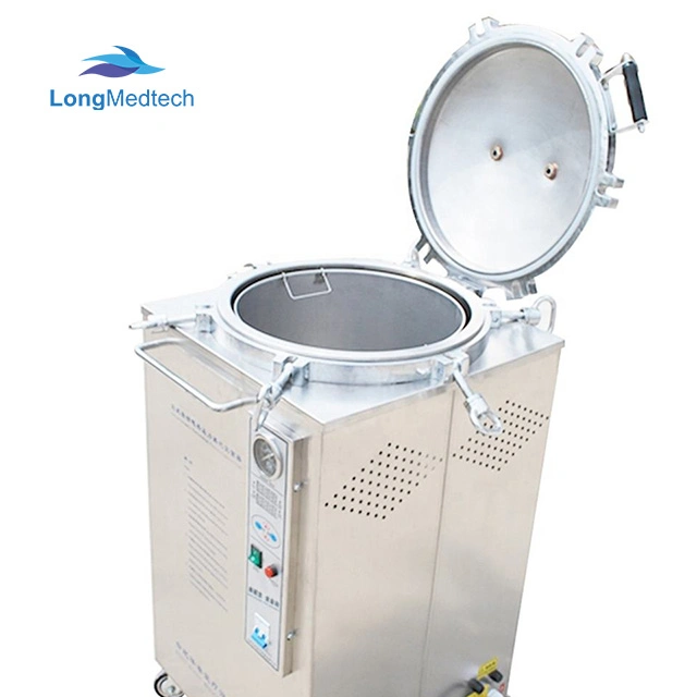 35L/50L/75L/100L LCD Display Automation Safety Medical Vertical Pressure Steam Autoclave Sterilizer