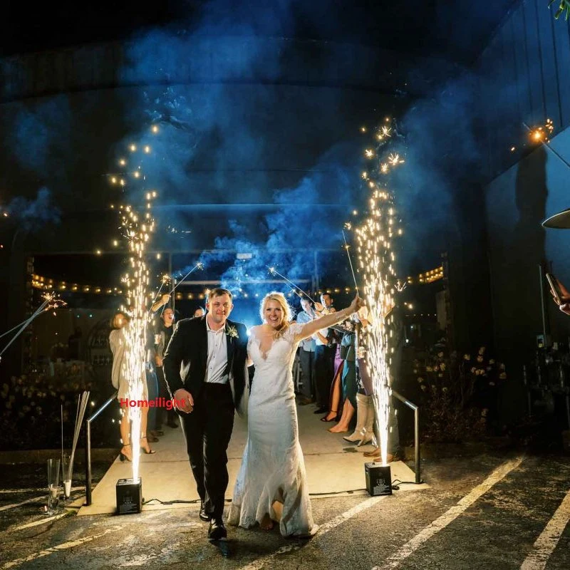 600W 750W Electric Fireworks Wedding Party Used Stage Effect Sparklers Machine