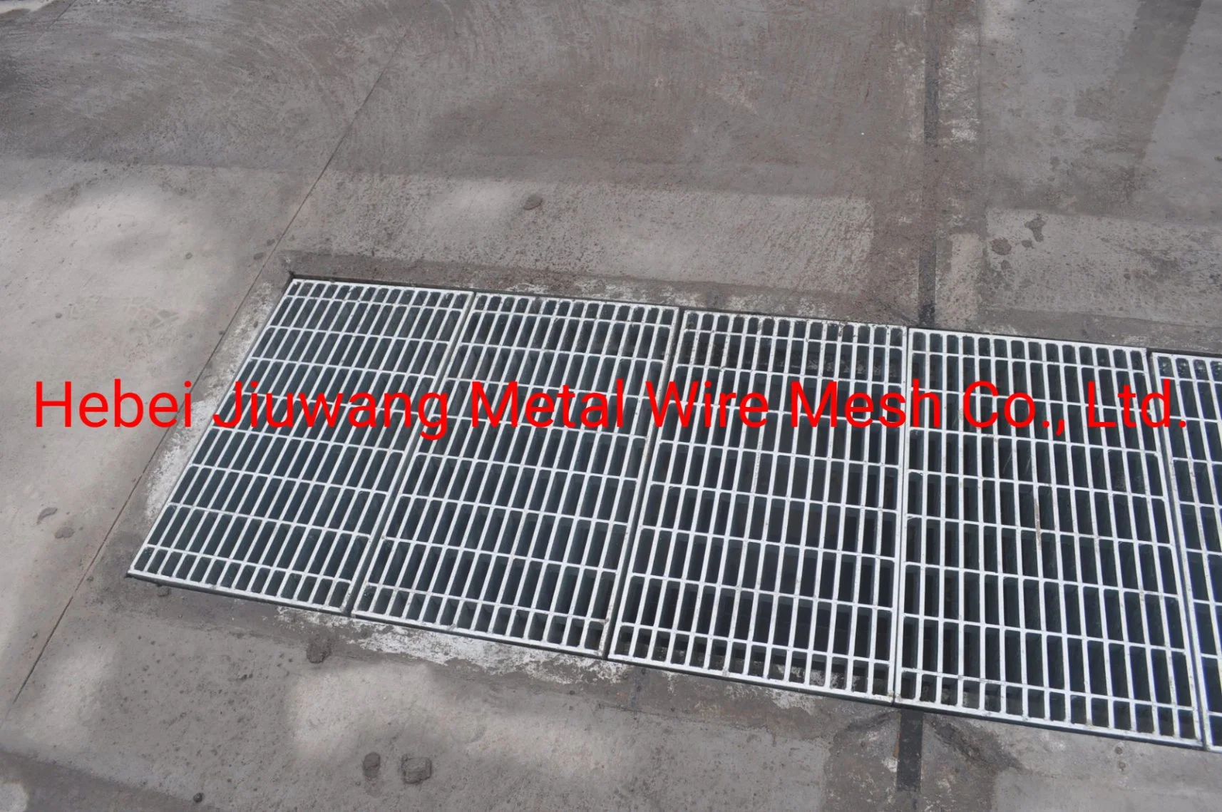 Galvanized Scupper Drain Grating China Supplier Car Wash Steel Grate Flooring