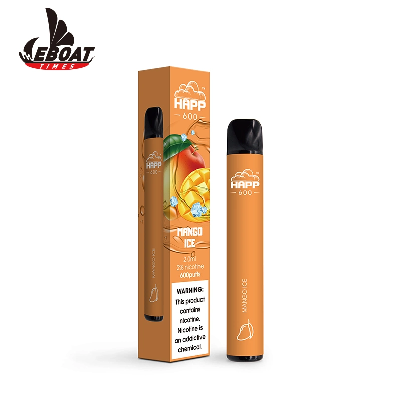 Venda por grosso Vape descartáveis Pen 600borlas para estilo de traço e cigarros Starter Kits