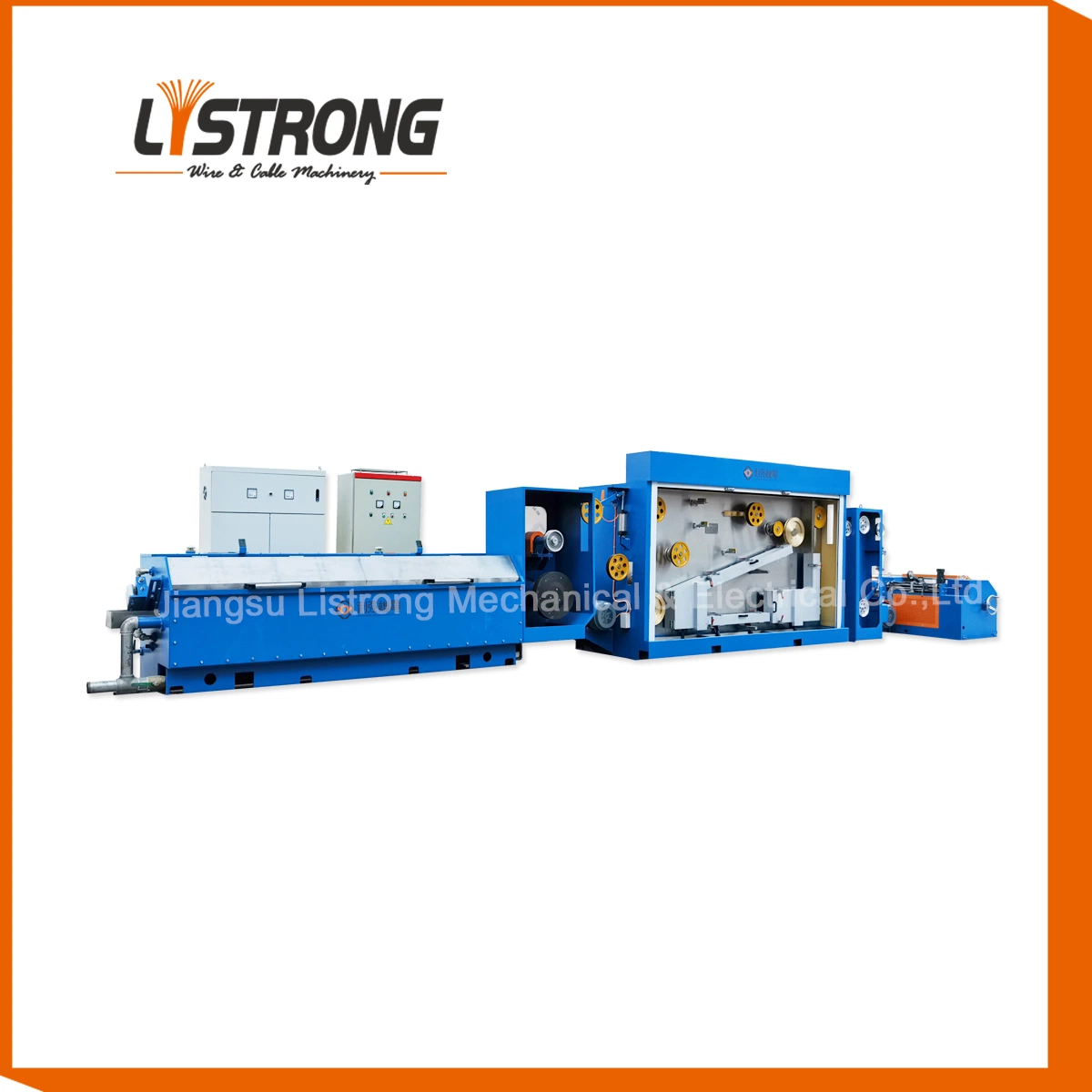 Listrong 1.6-3.5mm Rod Breakdwom Machine with Annealer for Copper