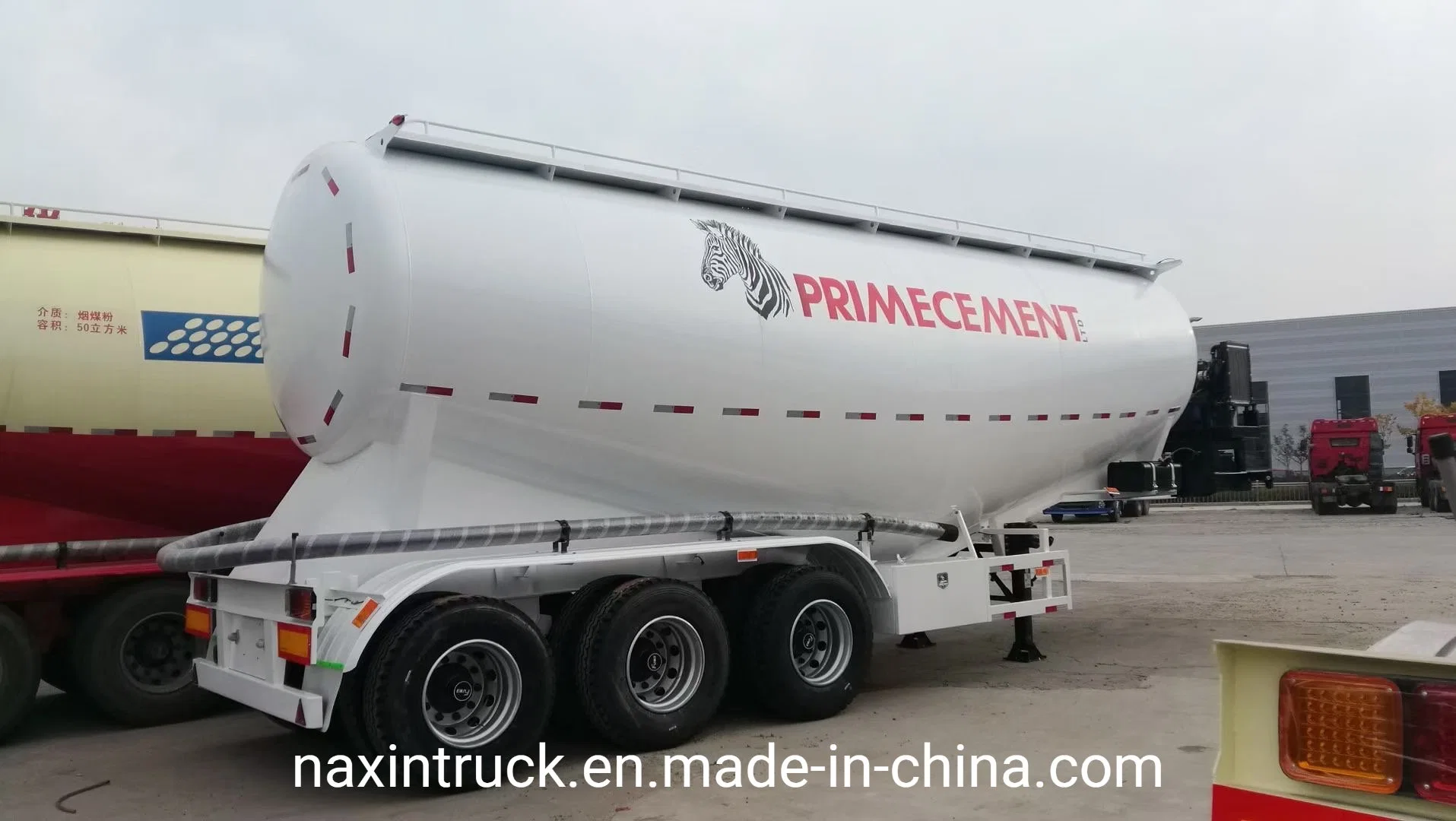 50m3-60m3 Zement Bulk Tank ohne LKW Semi Trailer