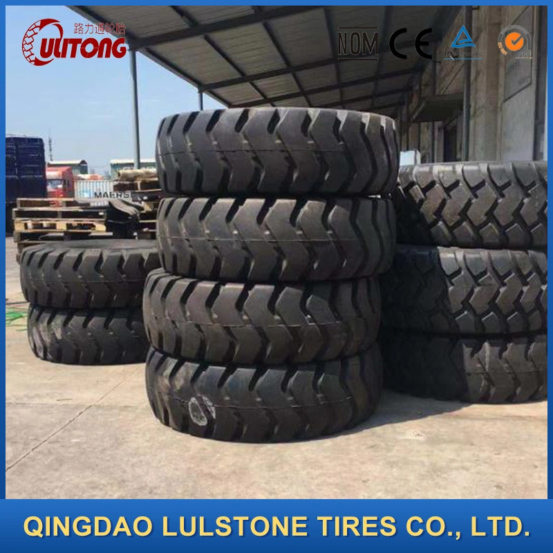 200/50-10 18*7-8 16*6-8 16/70-20 16/70-16 12.00-20 12.00-16 11.00-20 China OEM OTR Mine Tyre Pneumatic Press-on Solid Industrial Forklift Tyre