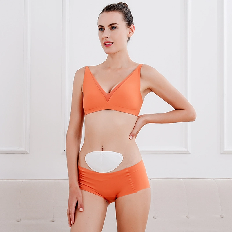 Aire activo abdomen útero caliente Pack dolor menstrual Terapia de calentamiento Parche para calentador de almohadillas para el período rampa