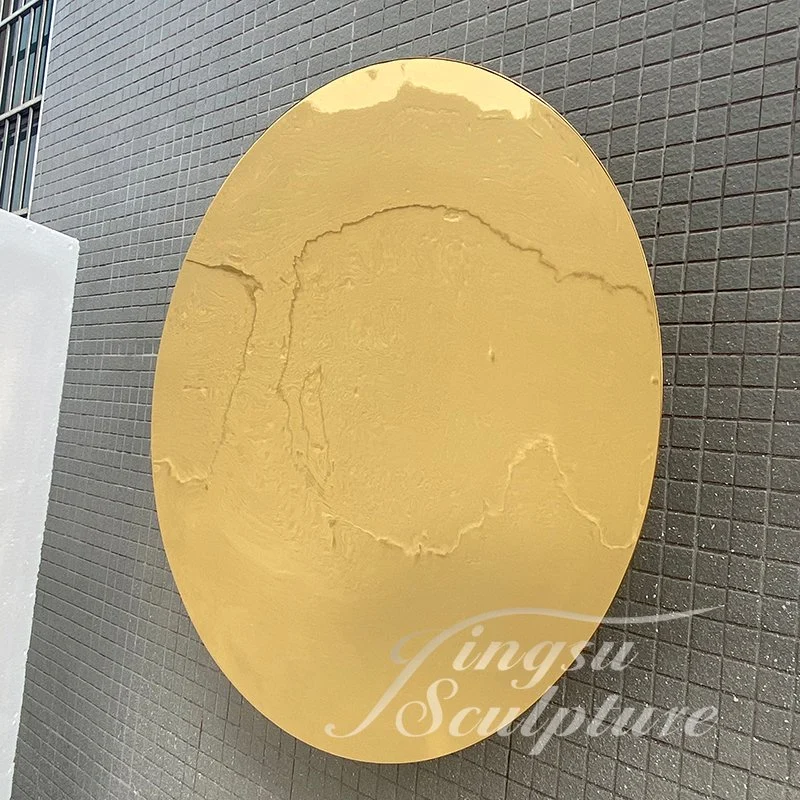 Customized Size Mirror Polishing Wall Sculpture Metal Sculptures for Home Decorative Modern