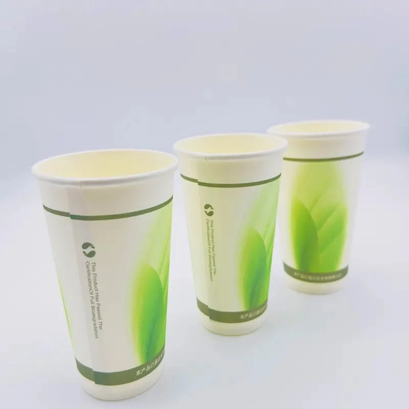 8oz 12oz 16oz 20oz PLA Paper Cup, PLA Coated Paper Cup Raw Material 4oz 6oz 7oz New Item