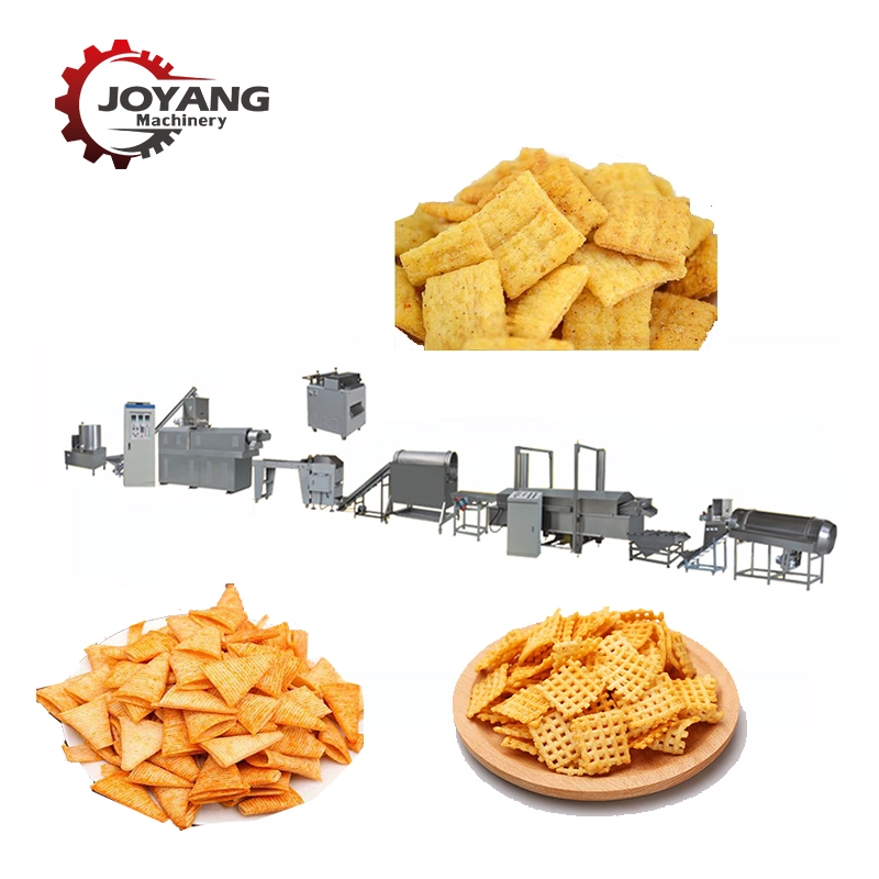 Frited Bugles 2D Snack Weizen Mais Pellet Chips Machine Food Produktionslinie Für Frittiermaschinen